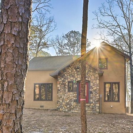 Tudor-Style Broken Bow Cottage With Hot Tub And Decks! Stephens Gap Dış mekan fotoğraf